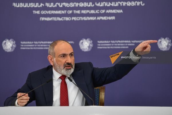 ՀՀ վարչապետ Նիկոլ Փաշինյանը մամուլի ասուլիսի ժամանակ (14 մարտի, 2023 թ.), Երևան - Sputnik Արմենիա
