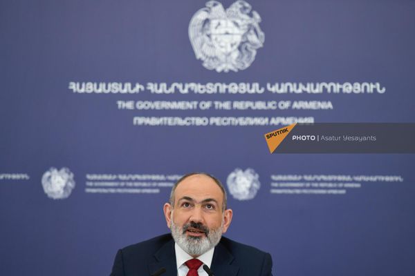 ՀՀ վարչապետ Նիկոլ Փաշինյանը մամուլի ասուլիսի ժամանակ (14 մարտի, 2023 թ.), Երևան - Sputnik Արմենիա
