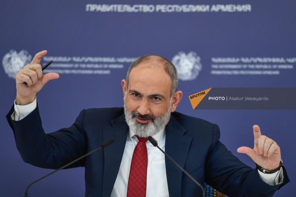 ՀՀ վարչապետ Նիկոլ Փաշինյանը մամուլի ասուլիսի ժամանակ (14 մարտի, 2023 թ.), Երևան - Sputnik Արմենիա