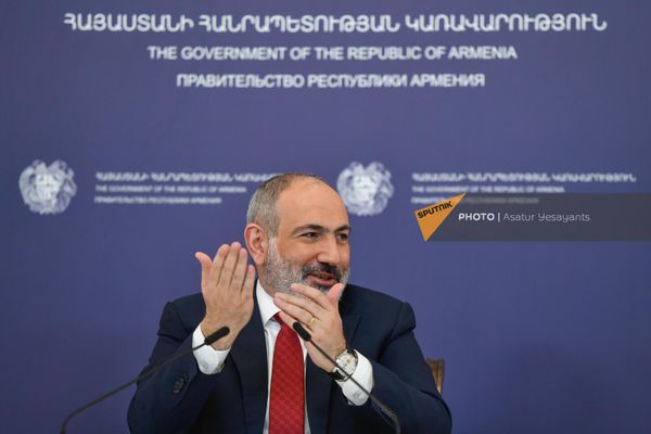 ՀՀ վարչապետ Նիկոլ Փաշինյանը մամուլի ասուլիսի ժամանակ (14 մարտի, 2023 թ.), Երևան - Sputnik Արմենիա