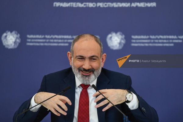 ՀՀ վարչապետ Նիկոլ Փաշինյանը մամուլի ասուլիսի ժամանակ (14 մարտի, 2023 թ.), Երևան - Sputnik Արմենիա