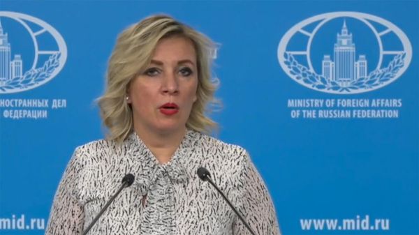 Мария Захарова во время еженедельного брифинга (16 марта 2023). Москвa - Sputnik Армения
