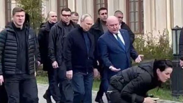 Путин в день девятой годовщины воссоединения России и Крыма приехал в Севастополь - Sputnik Армения