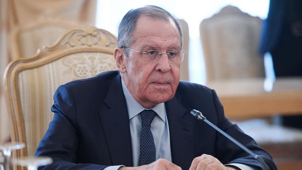 Министр иностранных дел России Сергей Лавров на встрече с армянским коллегой (20 марта 2023). Москвa - Sputnik Армения