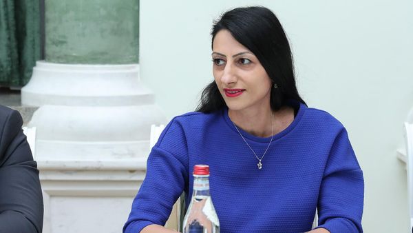 Заместитель генерального прокурора Анаит Манасян на встрече с членам Коллегии (9 ноября 2022). Еревaн - Sputnik Армения