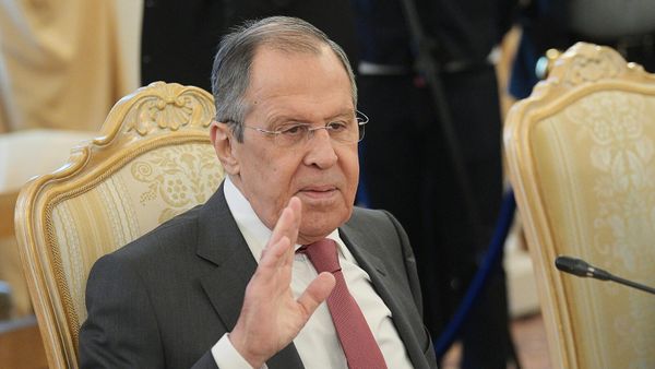 Министр иностранных дел РФ Сергей Лавров во время встречи с иранским коллегой (29 марта 2023). Москвa - Sputnik Армения