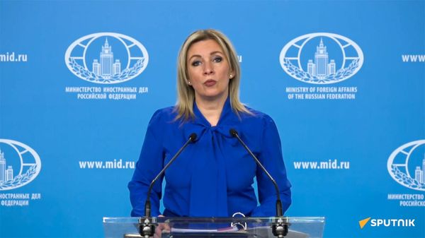 Мария Захарова во время еженедельного брифинга (30 марта 2023). Москвa - Sputnik Армения