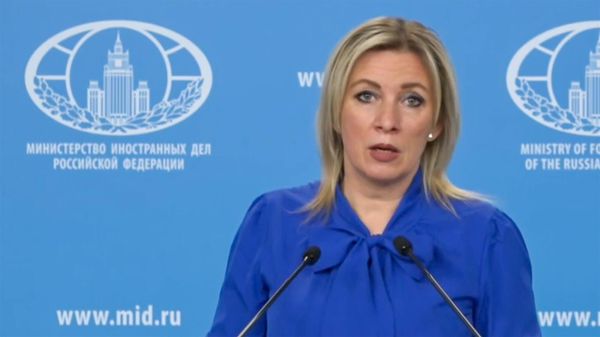 Мария Захарова во время еженедельного брифинга (30 марта 2023). Москвa - Sputnik Армения