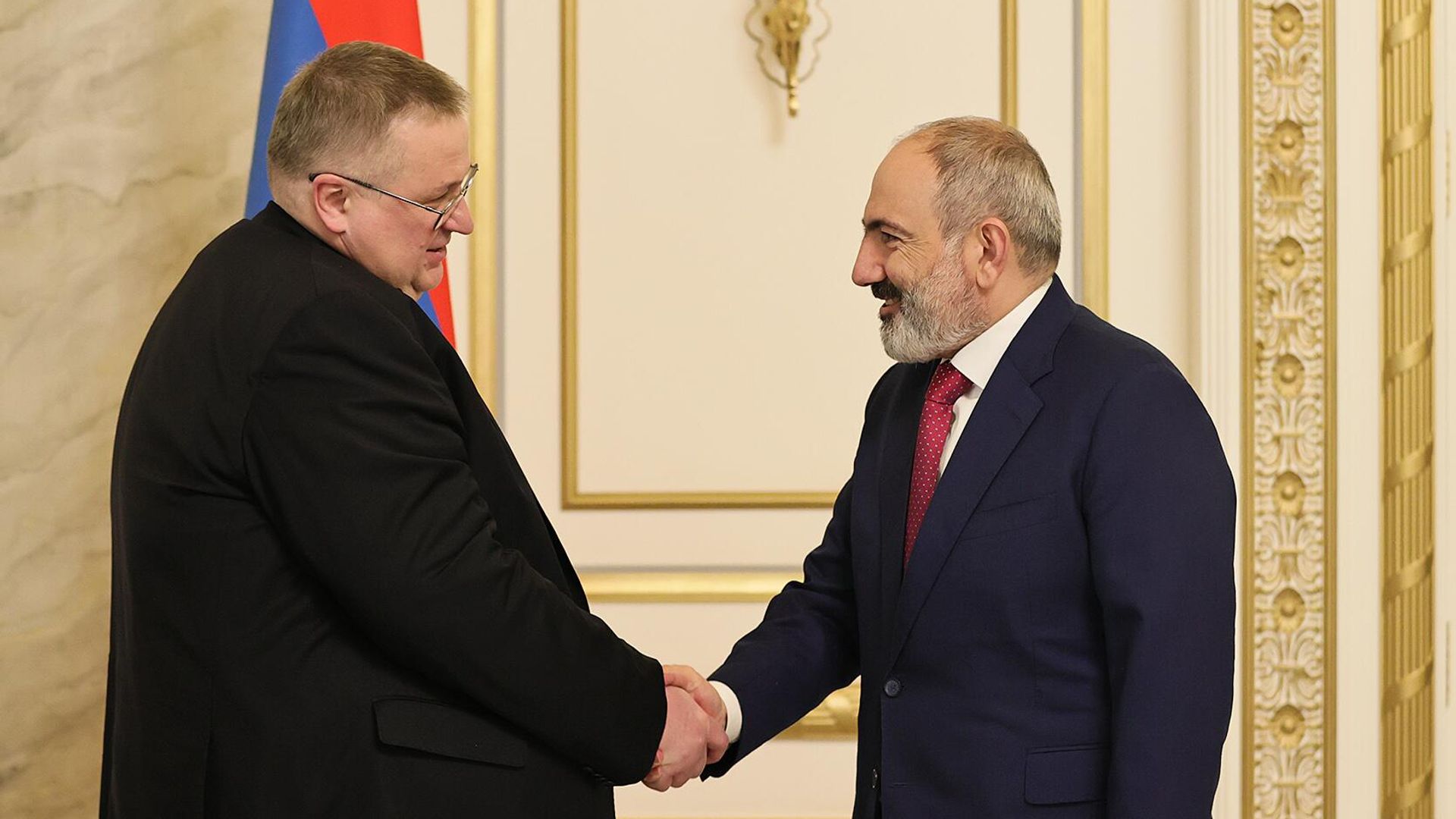 ՀՀ վարչապետ Նիկոլ Փաշինյանն ընդունել է Ռուսաստանի Դաշնության փոխվարչապետ Ալեքսեյ Օվերչուկին - Sputnik Արմենիա, 1920, 04.04.2023
