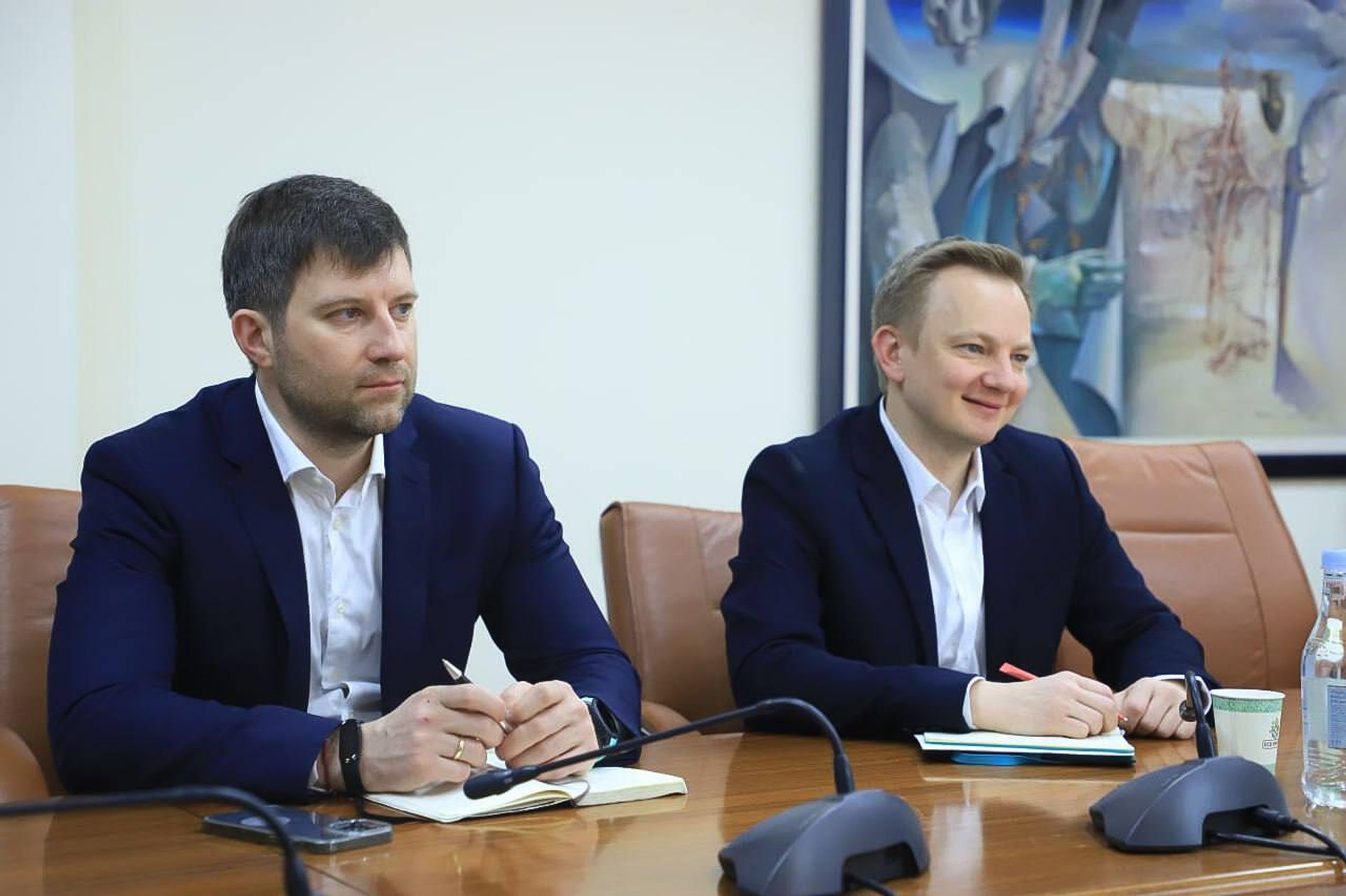 Министр экономики Ваан Керобян принял вице-президента компании Yandex, ответственного за связи с госорганами Павла Демидова (7 апреля 2023). Еревaн - Sputnik Армения, 1920, 07.04.2023