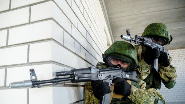 Тренировка по антитеррору на военной базе ЮВО в Армении - Sputnik Армения