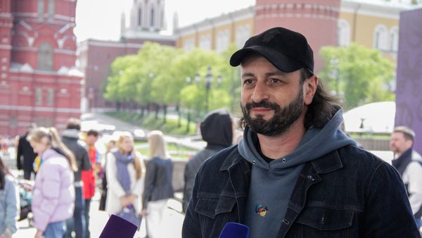 Илья Авербух на церемонии старта обратного отсчета 300 дней до Игр Будущего в Казани (29 апреля 2023). Москвa - Sputnik Армения
