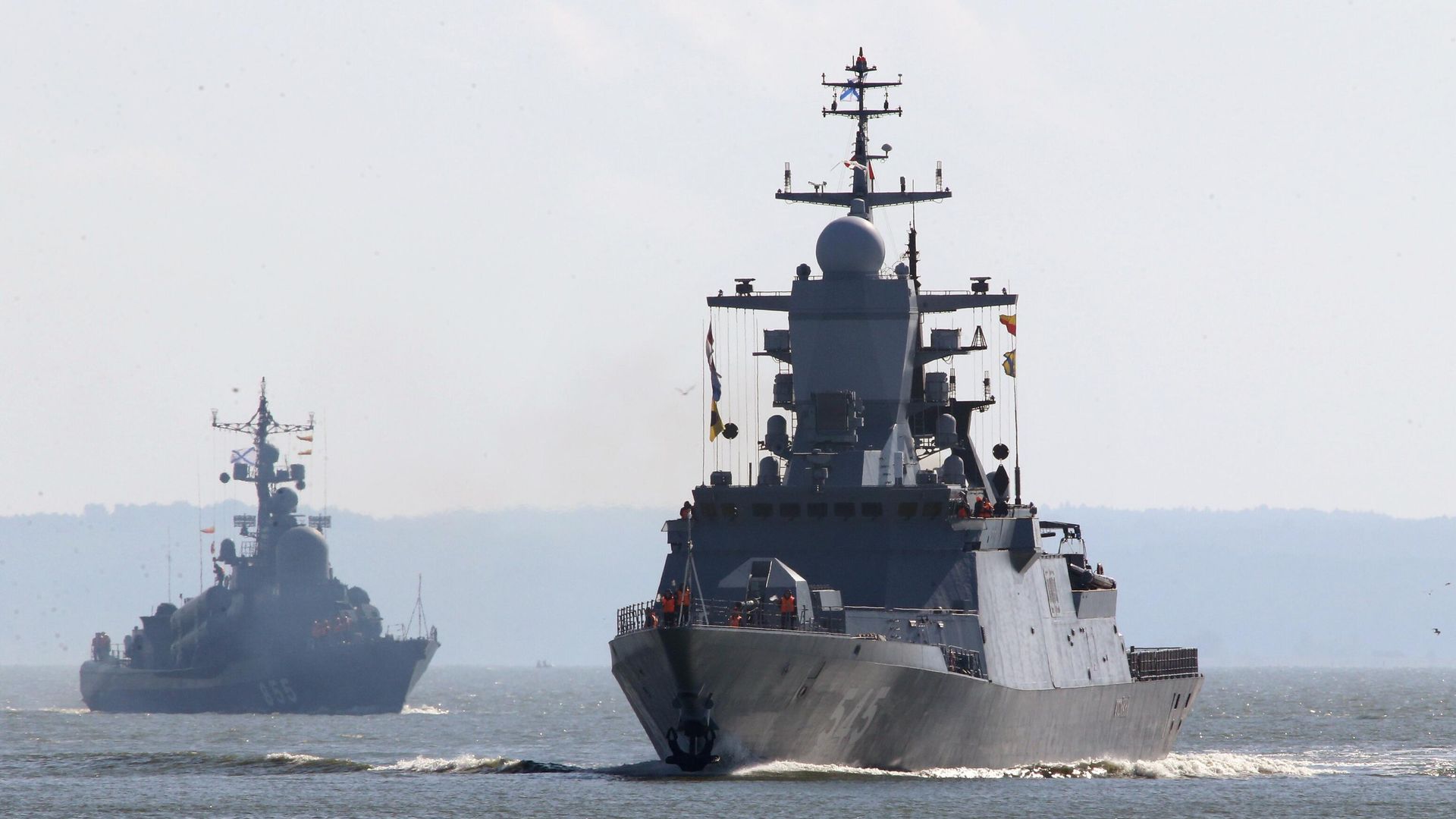 Выход кораблей Балтийского флота в море в рамках учений Запад-2017 - Sputnik Армения, 1920, 02.08.2023