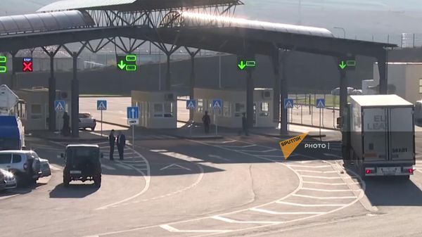 Пропускной пункт Агарак на границе с Ираном - Sputnik Армения