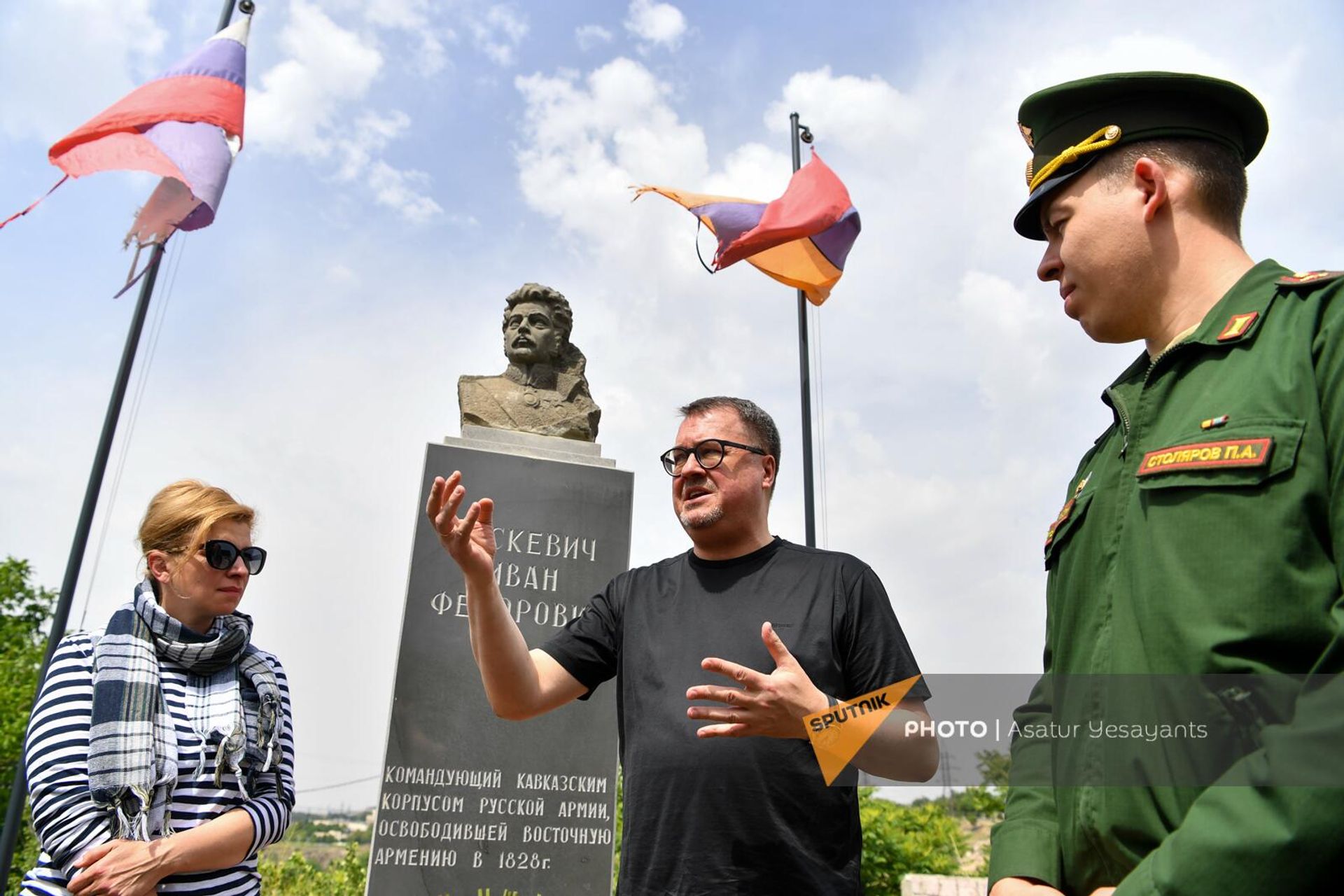 В Ереване отметили день рождения генерала Паскевича (19 мая 2023). Ереван В Ереване отметили день рождения генерала Паскевича (19 мая 2023). Ереван - Sputnik Արմենիա, 1920, 19.05.2023