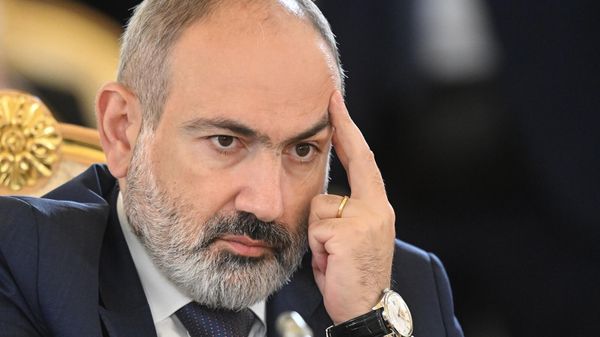 Премьер-министр Армении Никол Пашинян на заседании высшего Евразийского экономического совета в расширенном составе (25 мая 2023). Москвa - Sputnik Армения