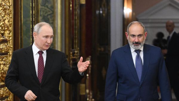 Վլադիմիր Պուտինի և Նիկոլ Փաշինյանի հանդիպումը - Sputnik Արմենիա