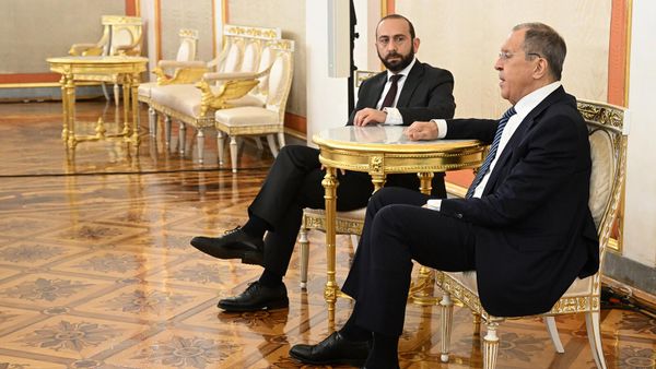 ՀՀ արտգործնախարար Արաարատ Միրզոյանն ու  ՌԴ արտգործնախարար Սերգեյ Լավրովը - Sputnik Արմենիա