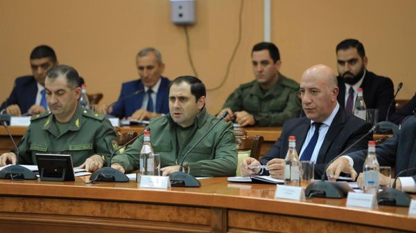 Очередное заседание коллегии при министре обороны РА (26 мая 2023) Еревaн - Sputnik Армения