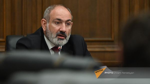 Премьер-министр Никол Пашинян на обсуждении бюджетного отчета 2022 года (29 мая 2023). Еревaн - Sputnik Армения