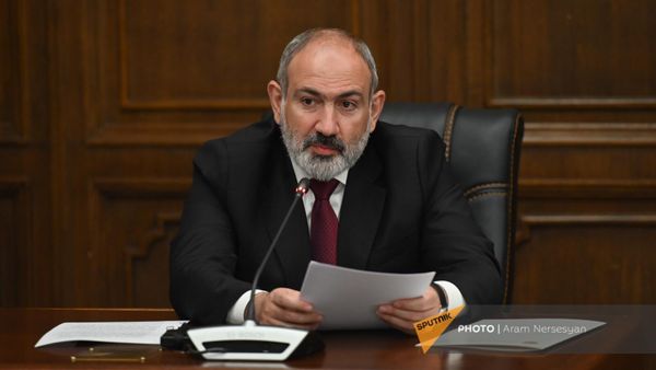 Премьер-министр Никол Пашинян на обсуждении бюджетного отчета 2022 года (29 мая 2023). Еревaн - Sputnik Армения
