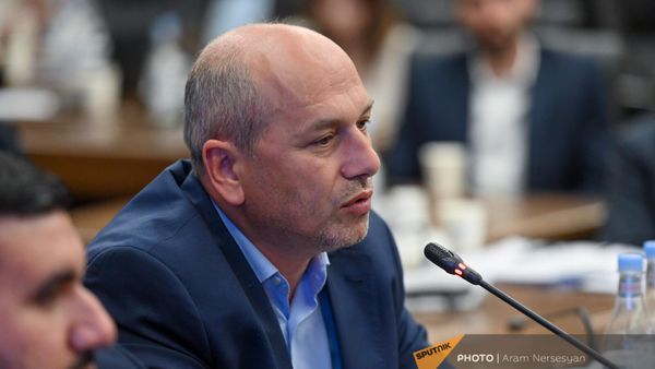 Гегам Назарян на обсуждении бюджетного отчета 2022 года (29 мая 2023). Еревaн - Sputnik Армения