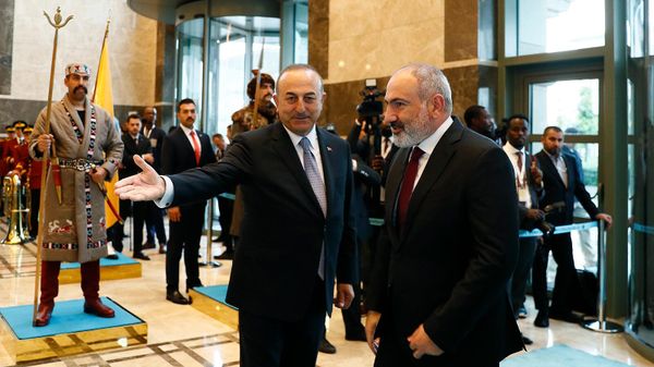 Премьер-министр Никол Пашинян присутствовал на церемонии инаугурации президента Турции Реджепа Тайипа Эрдогана (3 июня 2023). Анкара - Sputnik Армения