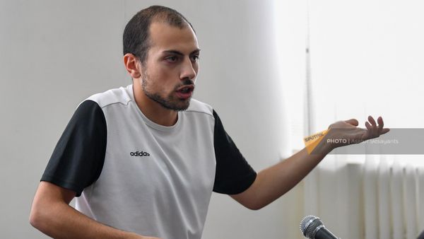 Ашот Пашинян на судебном заседании по делу о попытке своего хищения (5 июня 2023). Еревaн - Sputnik Армения