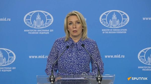 Мария Захарова во время еженедельного брифинга (7 июня 2023). Москва - Sputnik Армения