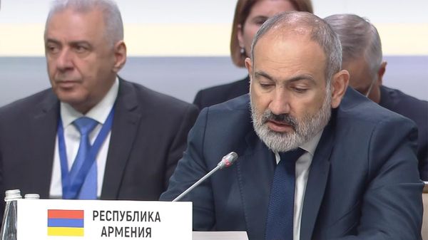 Премьер-министр Никол Пашинян на заседании Совета глав правительств СНГ и Евразийского межправительственного совета (8 июня 2023). Сочи - Sputnik Армения