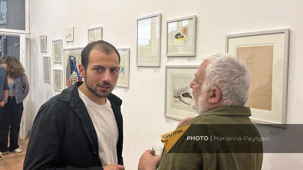 Открытие выставки работ Ашота Пашиняна и Ваагна Мангасаряна Forms of imagin-ing (13 июня 2023). Еревaн - Sputnik Армения