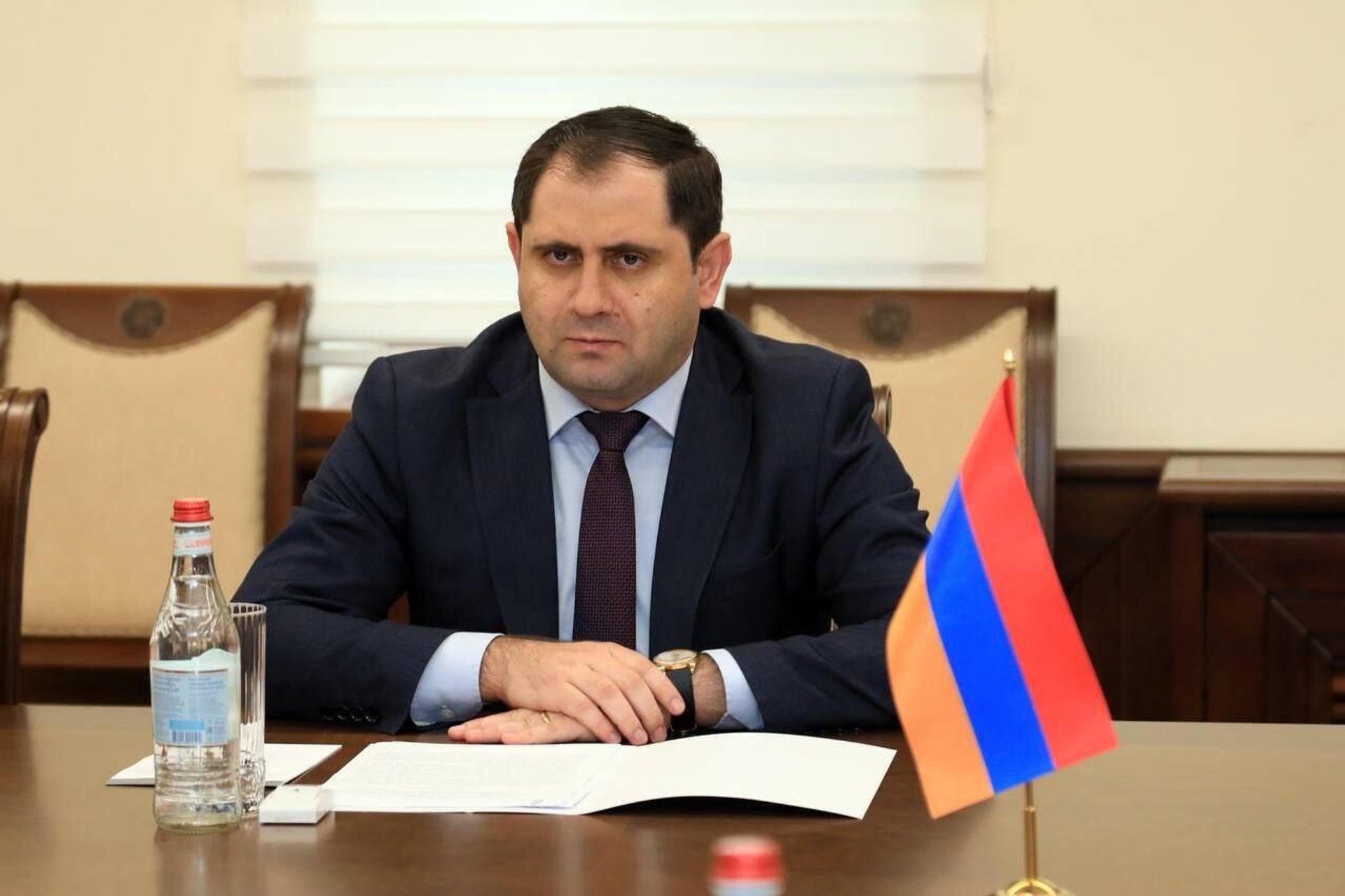Министр обороны Сурен Папикян  - Sputnik Արմենիա, 1920, 14.06.2023