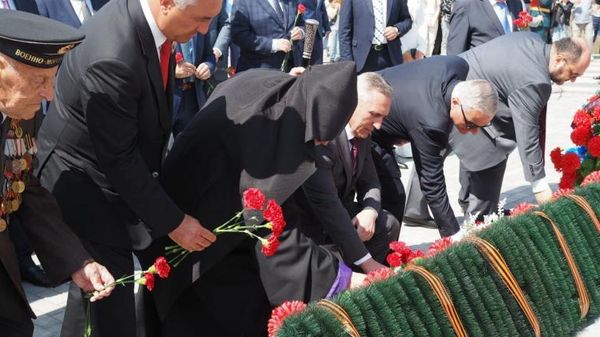 Открытие Парка российско армянской дружбы и памятника маршалу Баграмяну в Тюмени.  - Sputnik Армения
