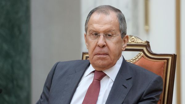 Министр иностранных дел РФ Сергей Лавров на встрече президента Белоруссии с главами МИД стран - участниц ОДКБ и генсеком организации (20 июня 2023). Минск - Sputnik Армения