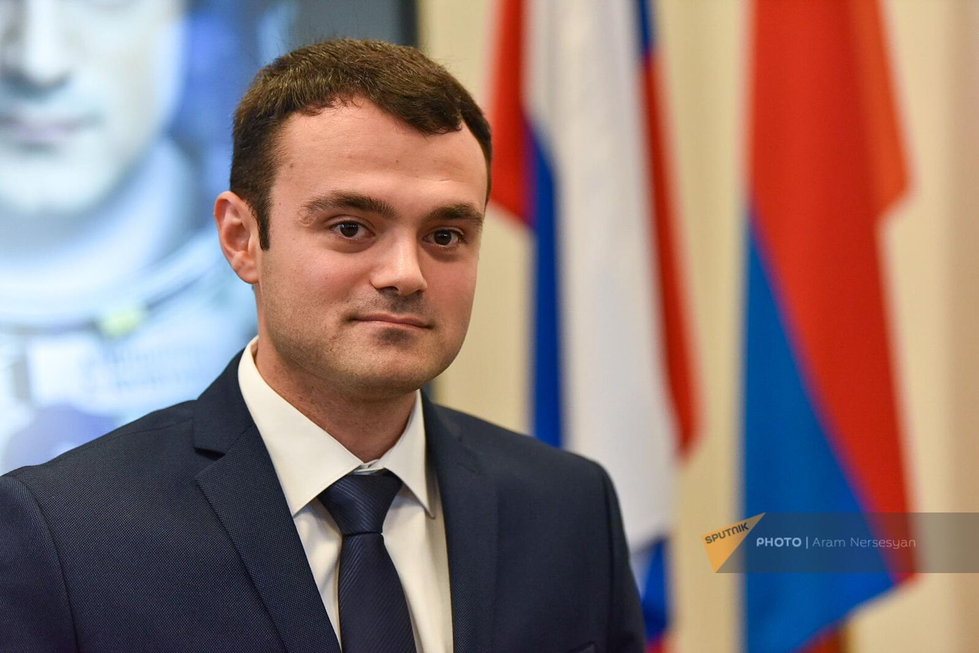 Пресс-конференция космонавта Арутюна Кивиряна (21 июня 2023). Еревaн - Sputnik Արմենիա, 1920, 21.06.2023