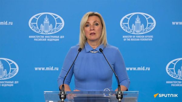 Мария Захарова во время еженедельного брифинга (28 июня 2023). Москва - Sputnik Армения