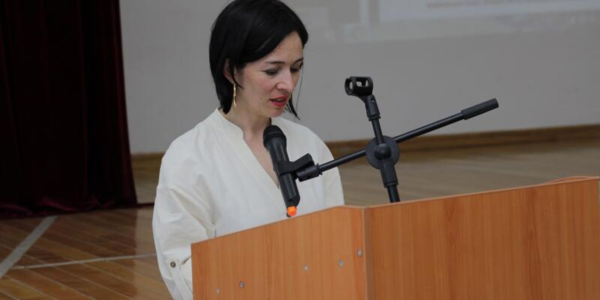 Министр ОНКС Жанна Андреасян на официальной церемонии открытия программы повышения квалификации учителей армян Диаспоры (3 июля 2023). Еревaн - Sputnik Արմենիա, 1920, 03.07.2023