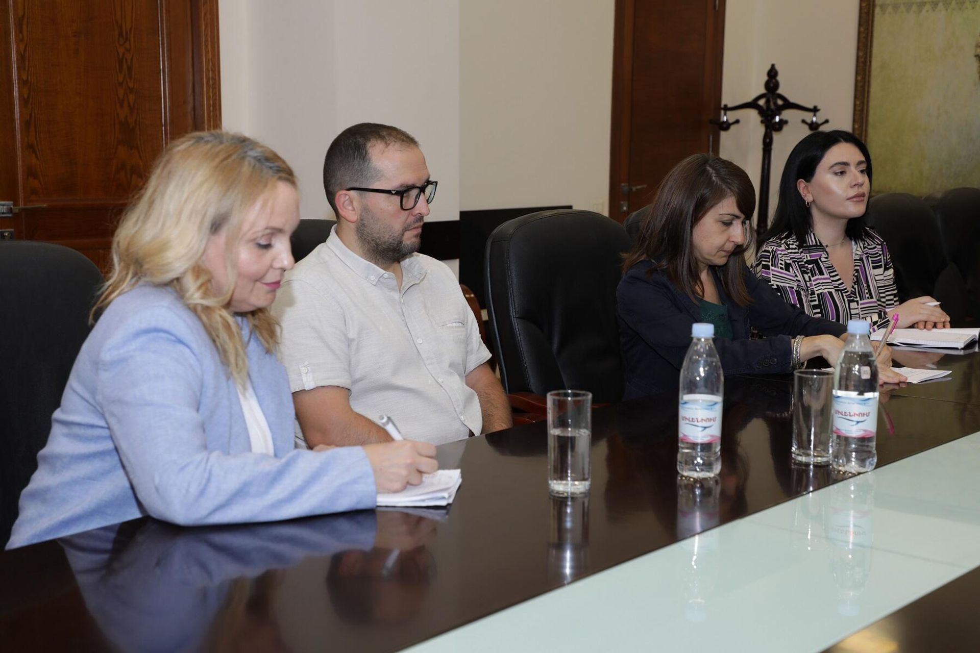 Замминистра ОНКС Араксия Сваджян встретилась с представителями Главного управления по вопросам демократии и человеческого достоинства СЕ (6 июля 2023). Еревaн - Sputnik Արմենիա, 1920, 06.07.2023