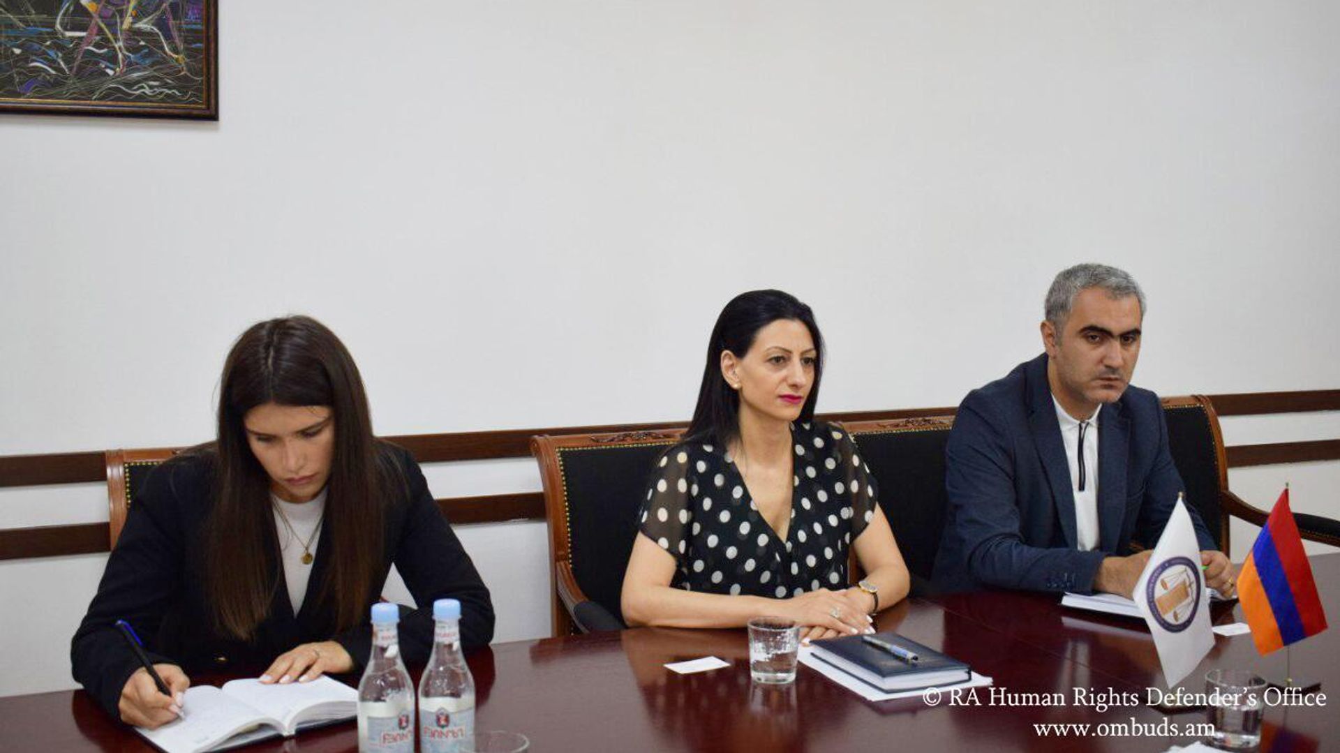 Անահիտ Մանասյանի հանդիպումը Վլադիմիր Շկոլնիկովի հետ  - Sputnik Արմենիա, 1920, 07.07.2023