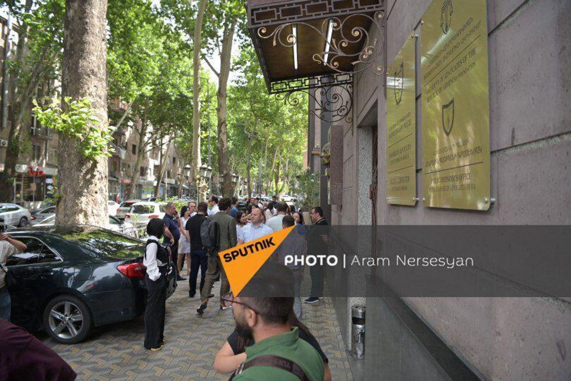  Начало трехдневной акция протеста адвокатов (11 июля 3023). Еревaн - Sputnik Արմենիա, 1920, 11.07.2023