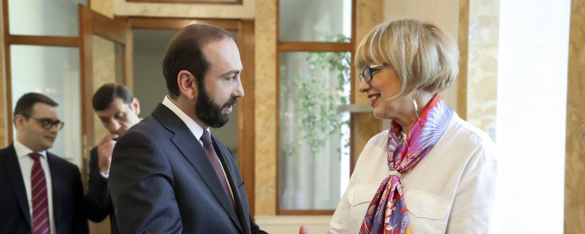 Արարատ Միրզոյանն ու Հելգա Շմիդտը - Sputnik Արմենիա, 1920, 18.07.2023