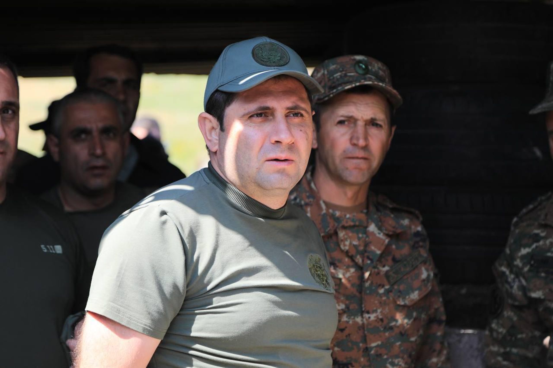 Министр обороны Сурен Папикян посетил армяно-азербайджанскую границу (19 июля 2023). Армения - Sputnik Արմենիա, 1920, 19.07.2023