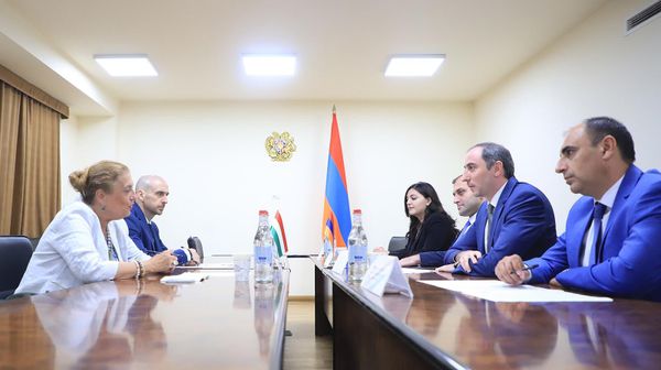 ԲՏԱ նախարարն ընդունել է ՀՀ–ում Հունգարիայի դեսպանին - Sputnik Արմենիա