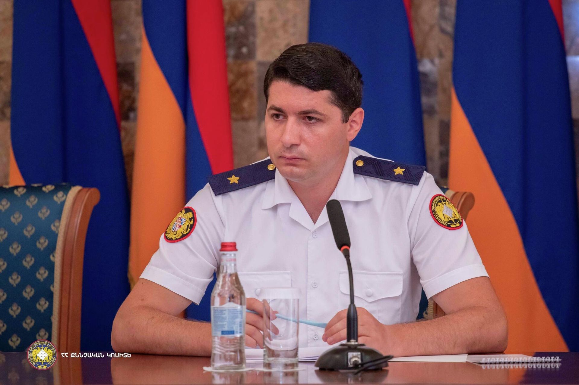 Председатель Следственного комитета Аргишти Кярамян провел расширенное заседание с участием членов коллегии СК, руководителей функциональных управлений и следователей (9 августа 2023). Еревaн - Sputnik Արմենիա, 1920, 09.08.2023