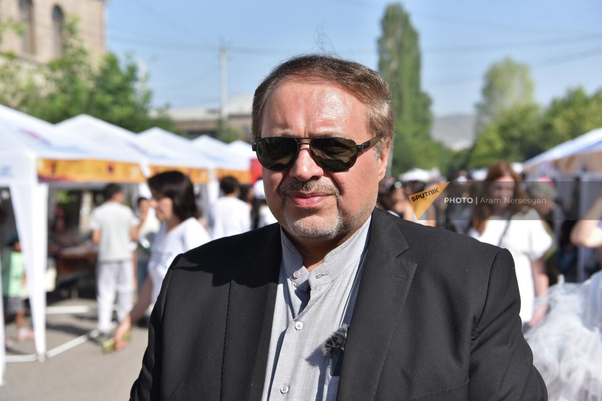 И.о. советника по культуре посольства Ирана Мухаммад Али Киани на втором фестивале армяно-иранской кухни в Сисиане - Sputnik Армения, 1920, 10.08.2023