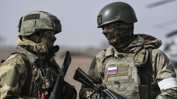 Полевой аэродром ВКС России в зоне проведения специальной военной операции - Sputnik Армения