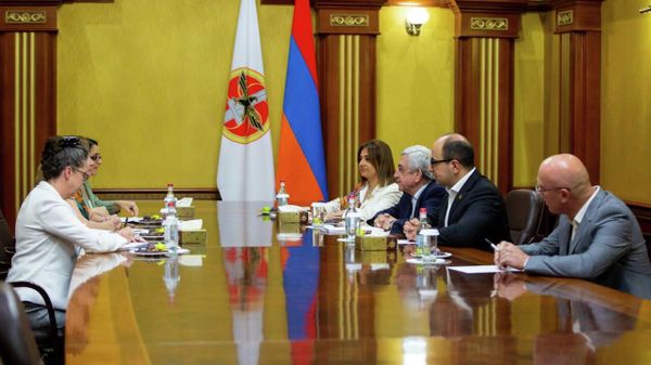 Սերժ Սարգսյանի և ԱՄՆ դեսպանի հանդիպումը - Sputnik Արմենիա