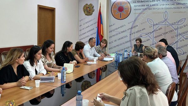 Հրատապ քննարկում Աշխատանքի և սոցիալական հարցերի նախարարությունում  - Sputnik Արմենիա