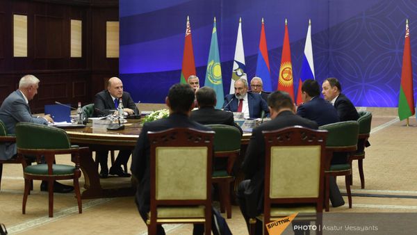 Заседание глав правительств стран ЕАЭС (24 августа 2023). Цахкадзор, Армения - Sputnik Армения