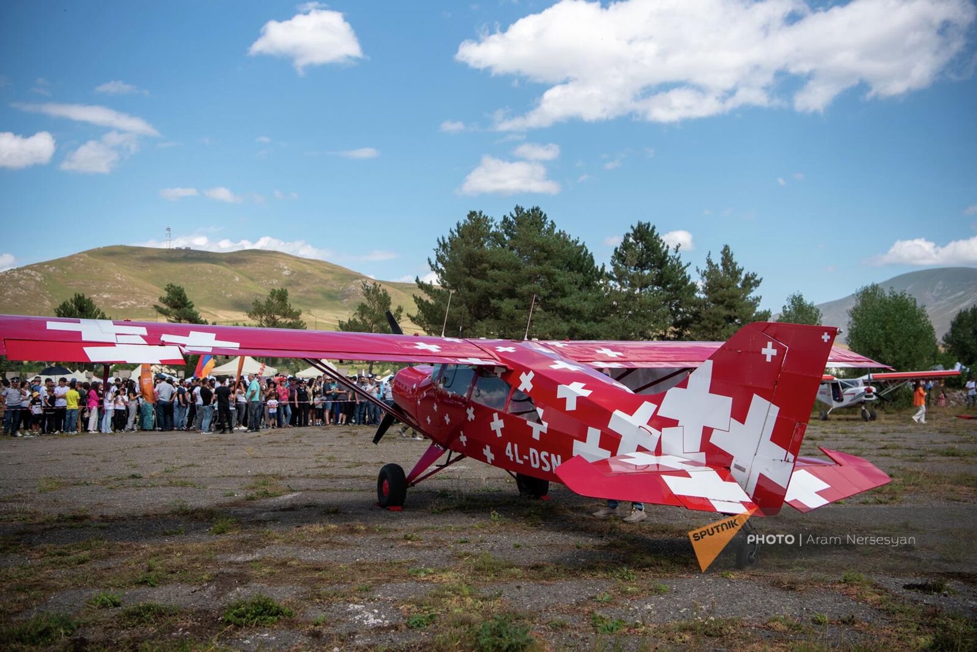Зрители на авиашоу Air Fest (26 августа 2023). Степанаван Зрители на авиашоу Air Fest (26 августа 2023). Степанаван - Sputnik Армения, 1920, 27.08.2023